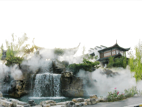 某森林公園園林景觀噴霧